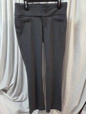Gray Dress Pants - Classic Straight Fit
